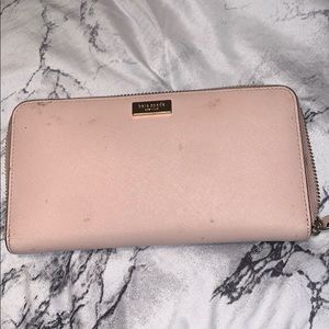 Pink Kate spade wallet